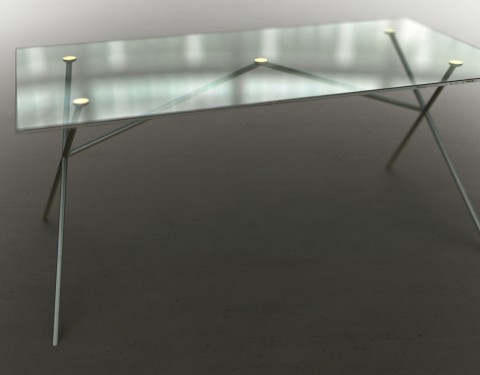 Glass Desk